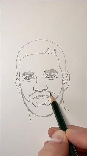 How to draw Drake feat Janice #art #drawing #draw #sketch #drake