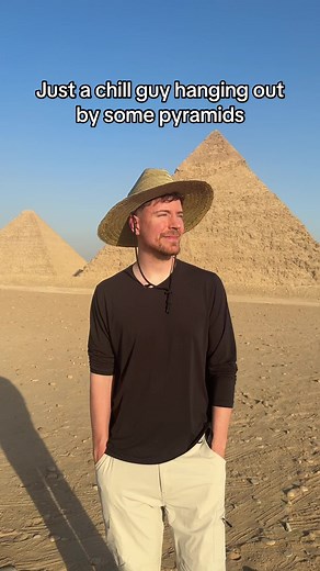 Exploring Egypt's Pyramids with MrBeast