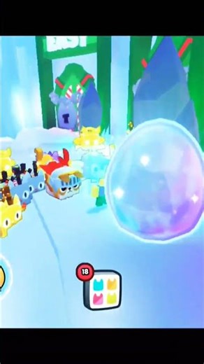 MOMENTO DONDE SALE UN HUGE EN PET SIMULATOR 99 #pets #pet