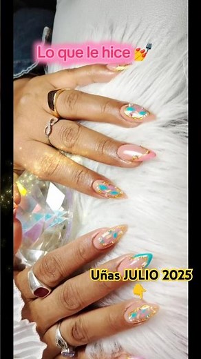 DISEÑO DE UÑAS VERENO #nailgelart #nails #poligel #uñas #uñasdemoda #naildesign