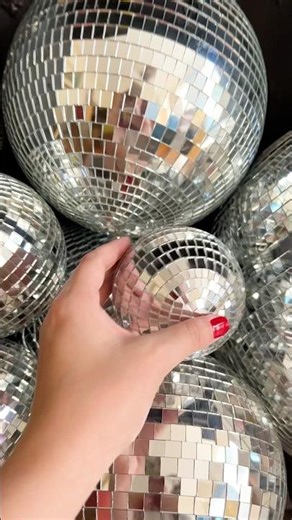 Cleaning my disco ball fireplace! ✨