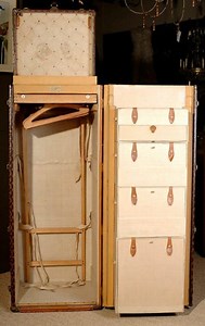 Antique of the Week: Louis Vuitton Wardrobe Trunks
