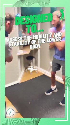 TPI Lower Body Dissociation test - Golf movement screen for better swing control
