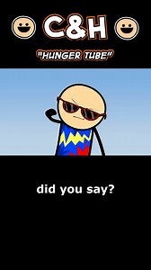 Dinner on the go! Hunger in a tube! #dinner #animation #humor | Cyanide & Happiness