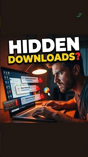 Background Downloads Secretly Slowing Your Laptop!