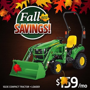 🍁Autumn is around the corner and now’s the time to Fall Into Savings at your local Ag-Pro. We’ll help you tackle those chores with a hard-working, money-saving John Deere. | Ag-Pro