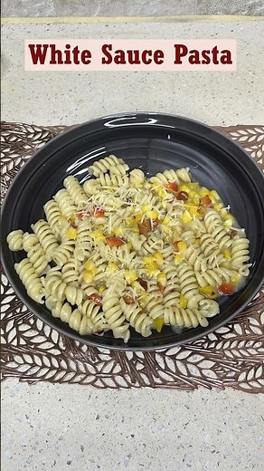 🍝 Creamy White Sauce Pasta | Easy & Delicious Homemade Recipe 🤍