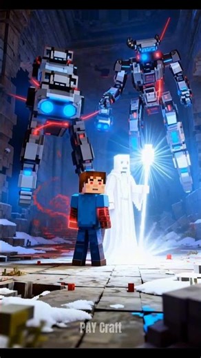 Rapped in the Frozen Temple... 🏔️ Wow #minecraft #animation