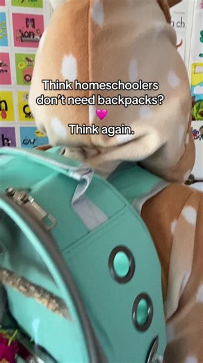 #quaker #homeschool | backpack