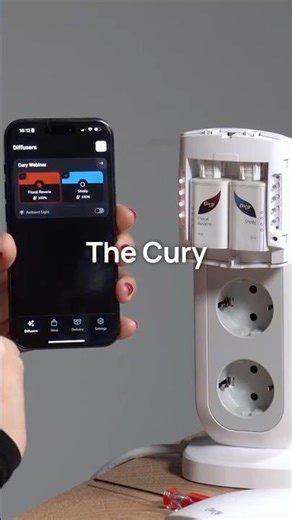Cury by Shelly - The First Smart Diffuser That Protects
