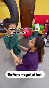 Sensory regulation is crucial because it helps individuals process and respond to sensory information in a way that supports focus, emotional stability, and overall well-being. For children, especially those with sensory processing challenges, effective sensory regulation allows them to engage in daily activities, socialize, and learn without feeling overwhelmed or dysregulated. | The Speech Clinic Dubai