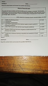 Week 6Activity 5Dato: \qquadRead the extract below and answe... | Filo