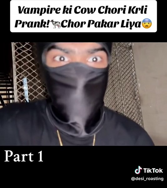 Vampire کی Cow Chori Krli Prank!🐄Chor Pakar Liya😨 #CapCut #foryou #growmyaccount✅