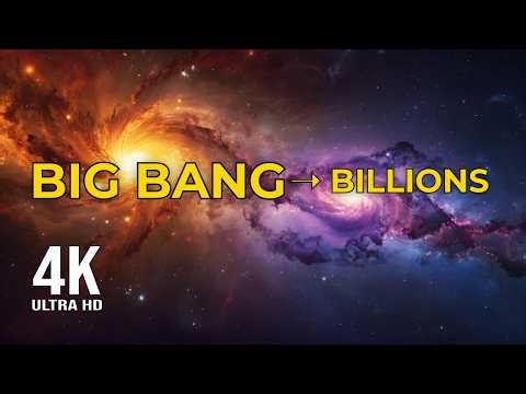 🌌 Cosmic Time Lapse 4K HDR | From Big Bang to Billions ✨