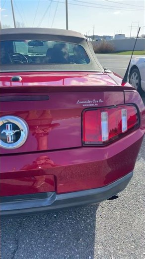 "sold*2012 Ford Mustang Convertible with only 71,745 miles!