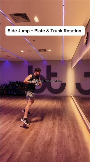 Side Jump + Plate & Trunk Rotation