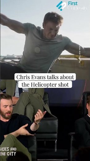 Chris Evans Breaks Down the Helicopter Scene | Captain America’s Iconic Moment 🚁