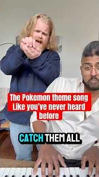 Here’s the pokemon theme song like you’ve never heard it before #pokémonday #pokemon