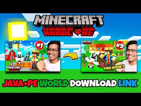 GamerFleet Hardcore World For Minecraft PE+JAVA | Anshu Bisht Minecraft Hardcore World Download