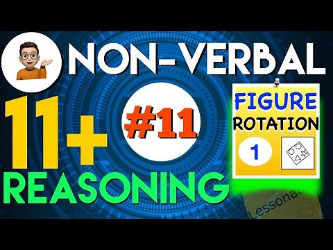 11 Plus Non Verbal Reasoning - Type 11 - Figure Rotation - Part 1 | Lessonade