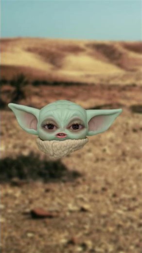 MASKED READER: Baby Yoda