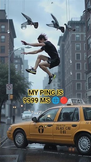 My Ping is 9999 ms 📶🛑 #shorts