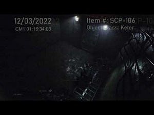 SCP-106 (The Old Man) Security Footage