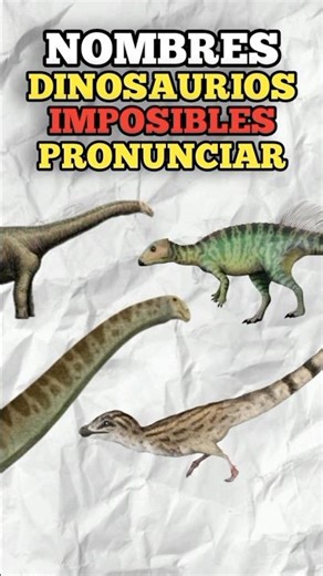 I CHALLENGE you to PRONOUNCE THESE DINOSAUR NAMES🔥