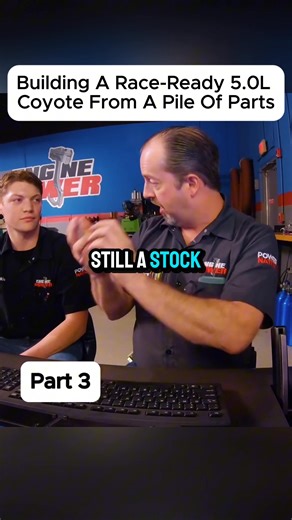 12 reactions | Building A Race-Ready 5.0L Coyote From A Pile-p3#engine #enginebuild #rebuilding #fyp #oldcar | Ford Engine Projects | Facebook