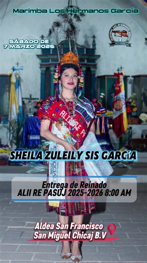 PRÓXIMAMENTE sábado 7 de marzo 2026 8:00 #eventocultural #guatemala🇬🇹 #bajaverapaz🇬🇹 #marimba_guatemalteca #viraltiktok CONTRATACIONES 58707442