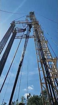 Pulling Wet Pipe Workover Rig