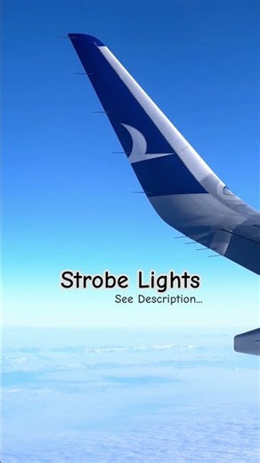 Strobe Lights: what are they for? #aviation101