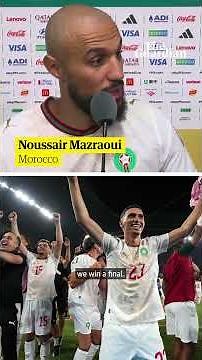 Morocco celebrate after wild penalty shootout victory over Netherlands at World Cup 🇲🇦 #shorts
