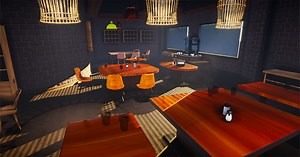 Modern cafe | Props Pack | 3D Furniture | Unity Asset Store