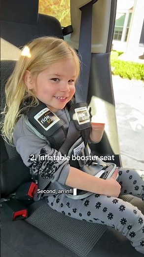 How awesome are these portable car seats for traveling with kids!? 🤯#familytravel #fyp