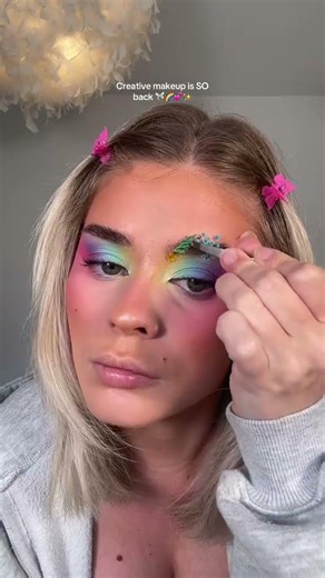It’s giving Zara larsson, fairy core + spring makeup all in one 😍 #makeuptutorial