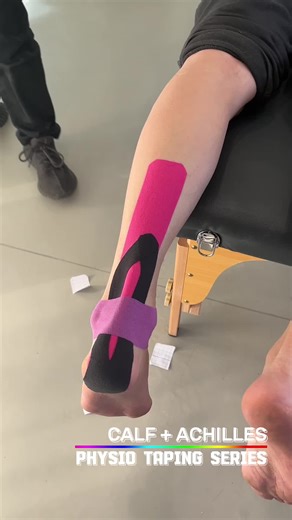 Taping Technique for Achilles Tendon Pain Relief
