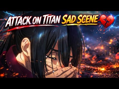 Attack on Titan Sad Scene Pack 💔 | AOT Emotional Clips for Edit | 4K Twixtor Clips
