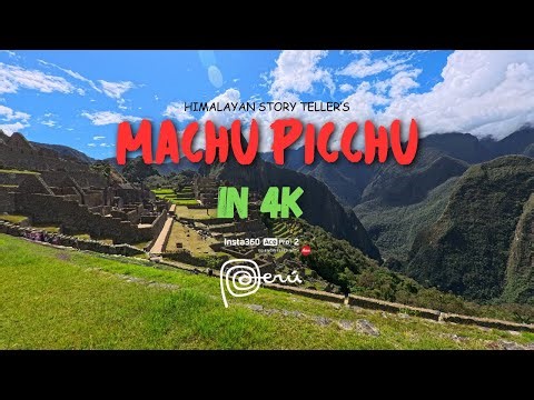 Machu Picchu in 4K | Ancient Wonders in Real Time | Peru | Cusco Trip | Insta 360 Ace Pro 2