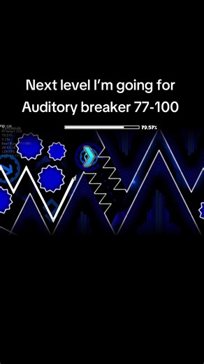 Auditory Breaker 77-100 Level Guide in Geometry Dash