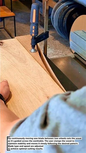 Band Saw Makes Curved Wood Cuts Super Fast!