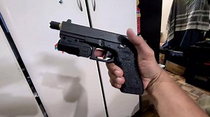 I just got a new weapon's light with strobe and a green laser for my EDC pistol... | Snooky Cruz