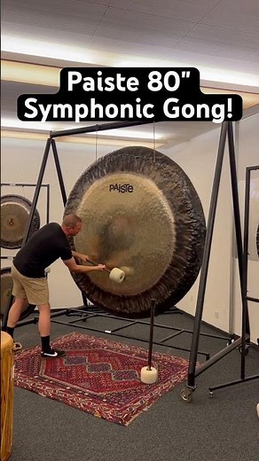 Paiste 80" Symphonic Gong!