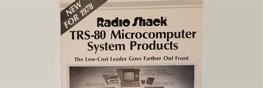 A Radio Shack computer catalog from 1978 #ShackToberFest
