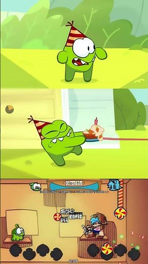 FNF Vs Om Nom - Cut The Rope Mod - Friday Night Funkin' Animation #omnom #fnf #cuttherope