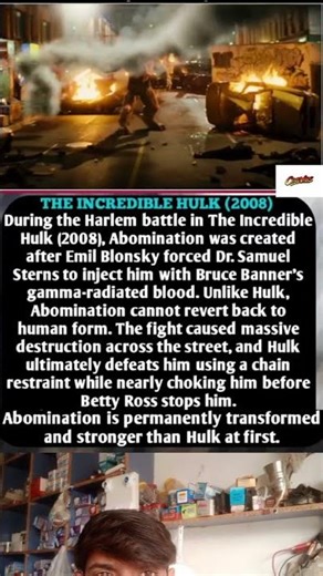 The Incredible Hulk (2008): Why Abomination Could Never Turn Back Human