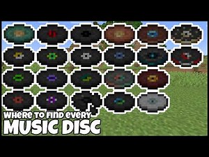 Where To Find EVERY MUSIC DISC In MINECRAFT