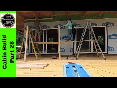Part 28 Off-Grid Cabin - I figured out the Soffit