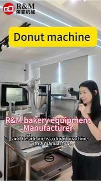 Automatic Donut Fryer | Commercial Donut Making Machine for Bakery & Donut Shop 🍩