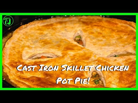 This CHICKEN POT PIE Will Change your life!! Too Easy!!| Cast Iron Recipes!